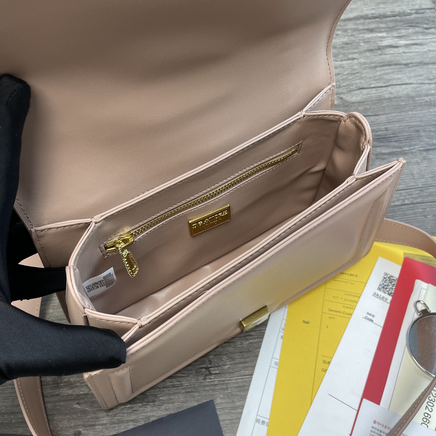 Dolce & Gabbana DG Girls Bag In Quilted Nappa Beige For Women 10.6in/27cm DG