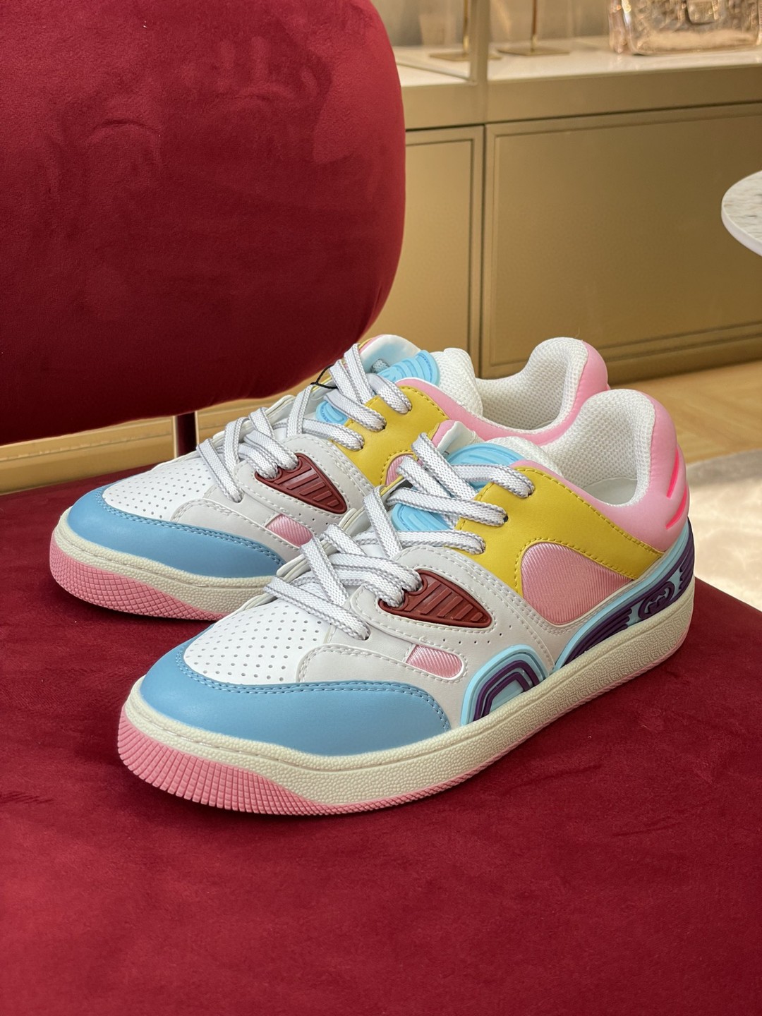 Gvc*1 Women’s Sneaker Gvc*1 Basket Donna Light Blue Demetra For Women ‎700291 2SHW0 4870