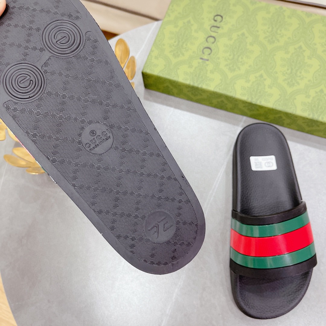 Gvc*1 Women’s Slide Sandal With Web Black For Women 407345