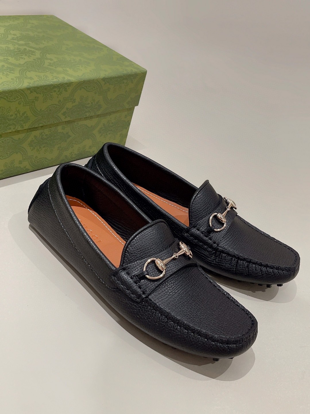 Gvc*1 Men’s Horsebit Driver Black For Men ‎674254 UDU00 1000