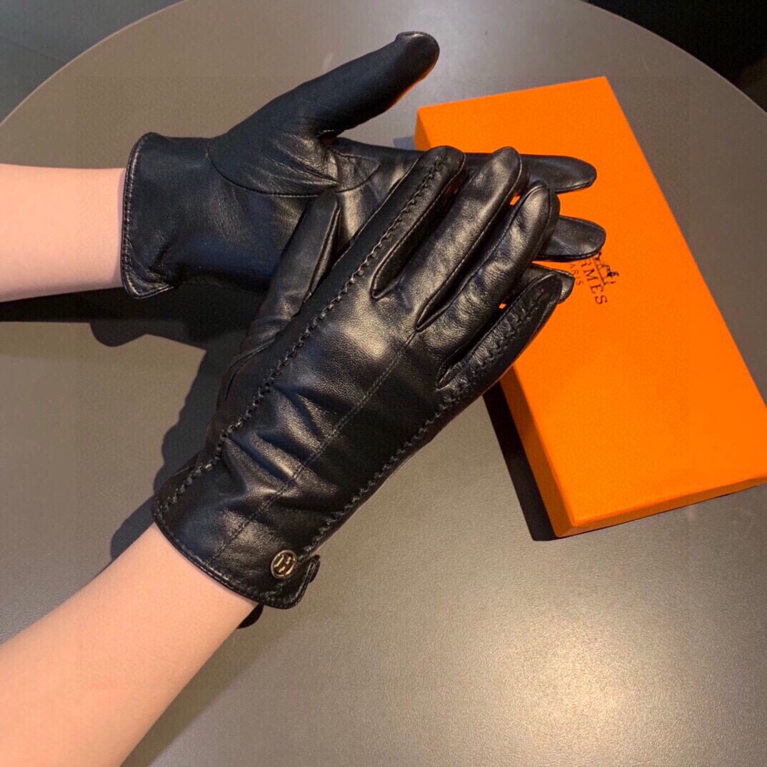 H**me5 Soya Gloves In Black