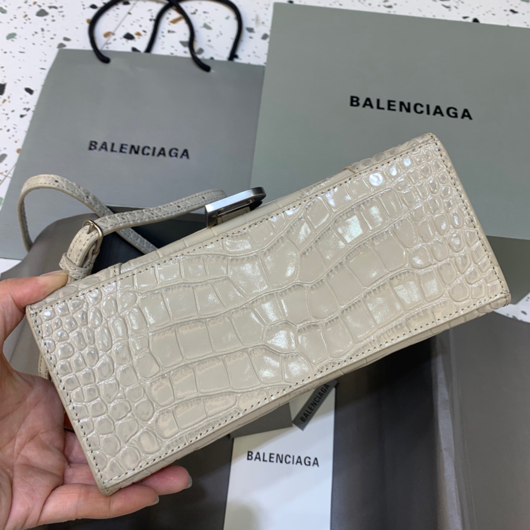 Ba1en*iaga Hourglass Small Handbag In Beige, For Women, Women’s Bags 9in/23cm