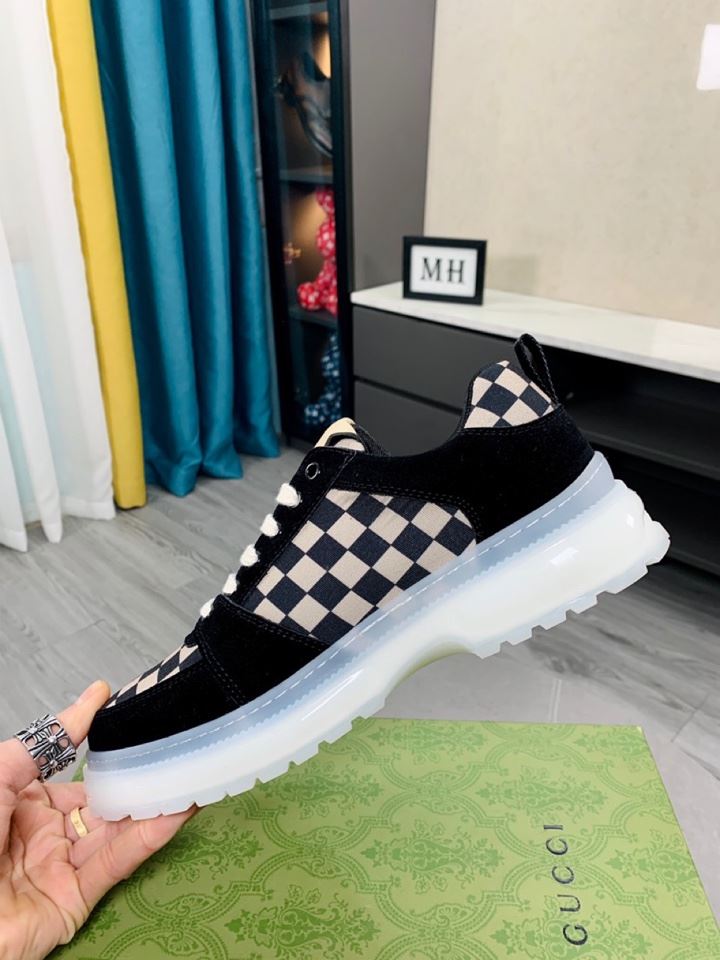 Gvc*1 Men’s Sneaker Caro Black And Beige For Men