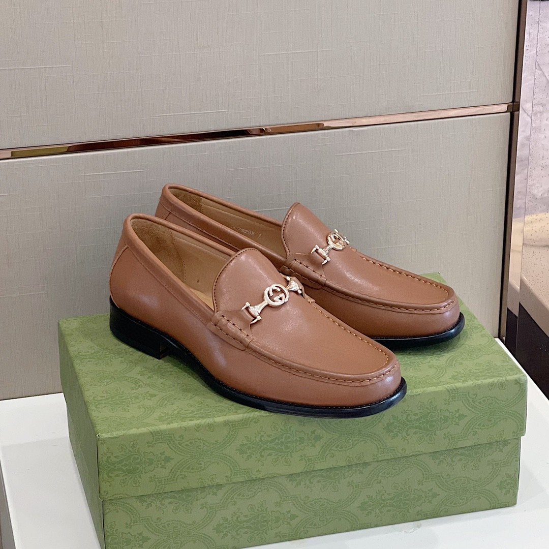 Gvc*1 Men’s Horsebit Loafer Brown For Men 644724