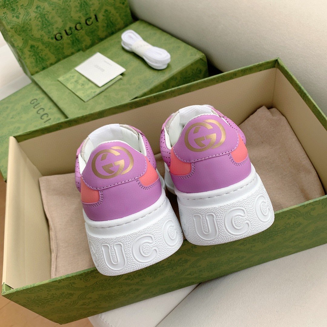 Gvc*1 Women’s GG Sneaker Pink And Purple Svp*me For Women ‎‎670408 UPG90 5471