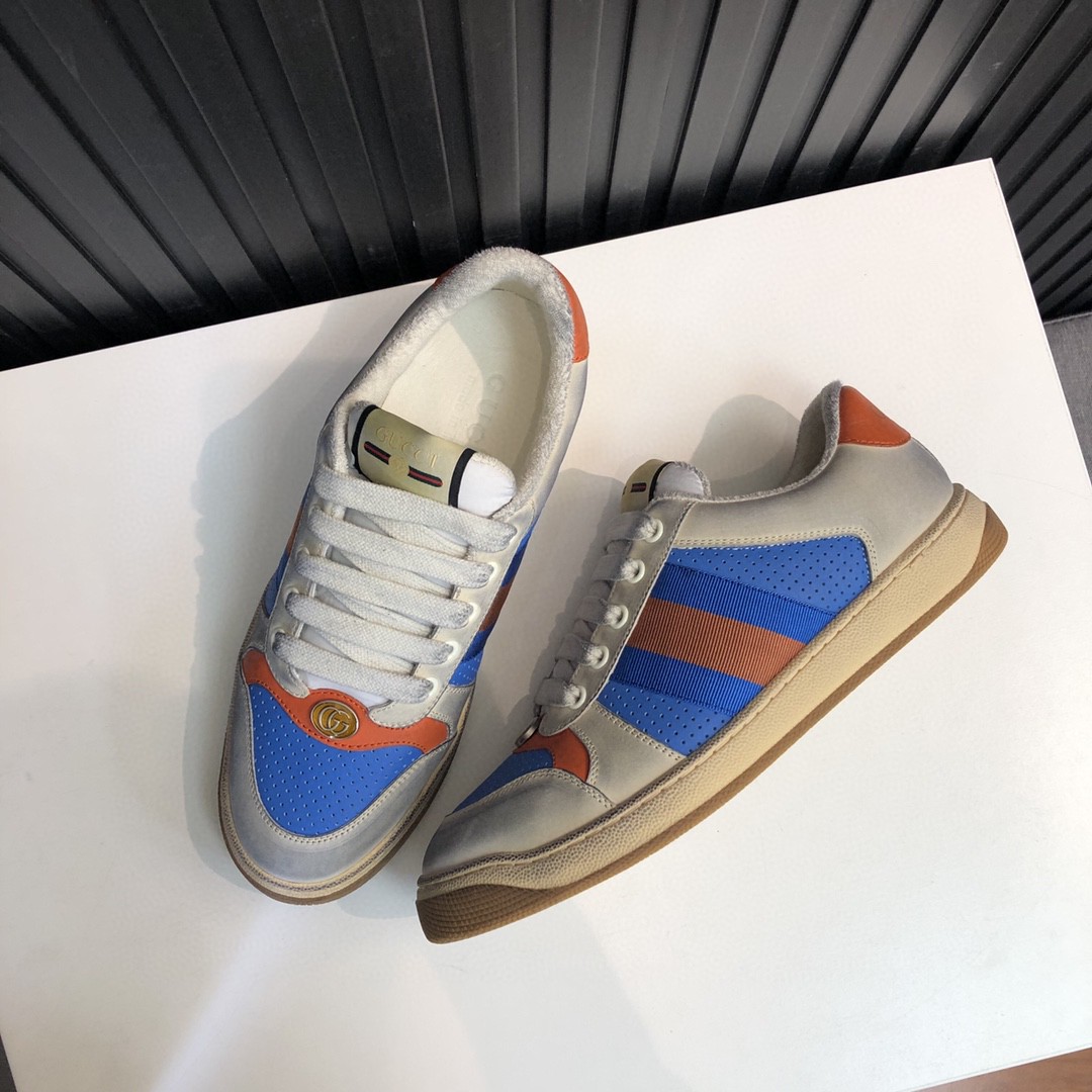 Gvc*1 Women’s Screener Low-Top Blue White For Women 546163 0YI20 9581