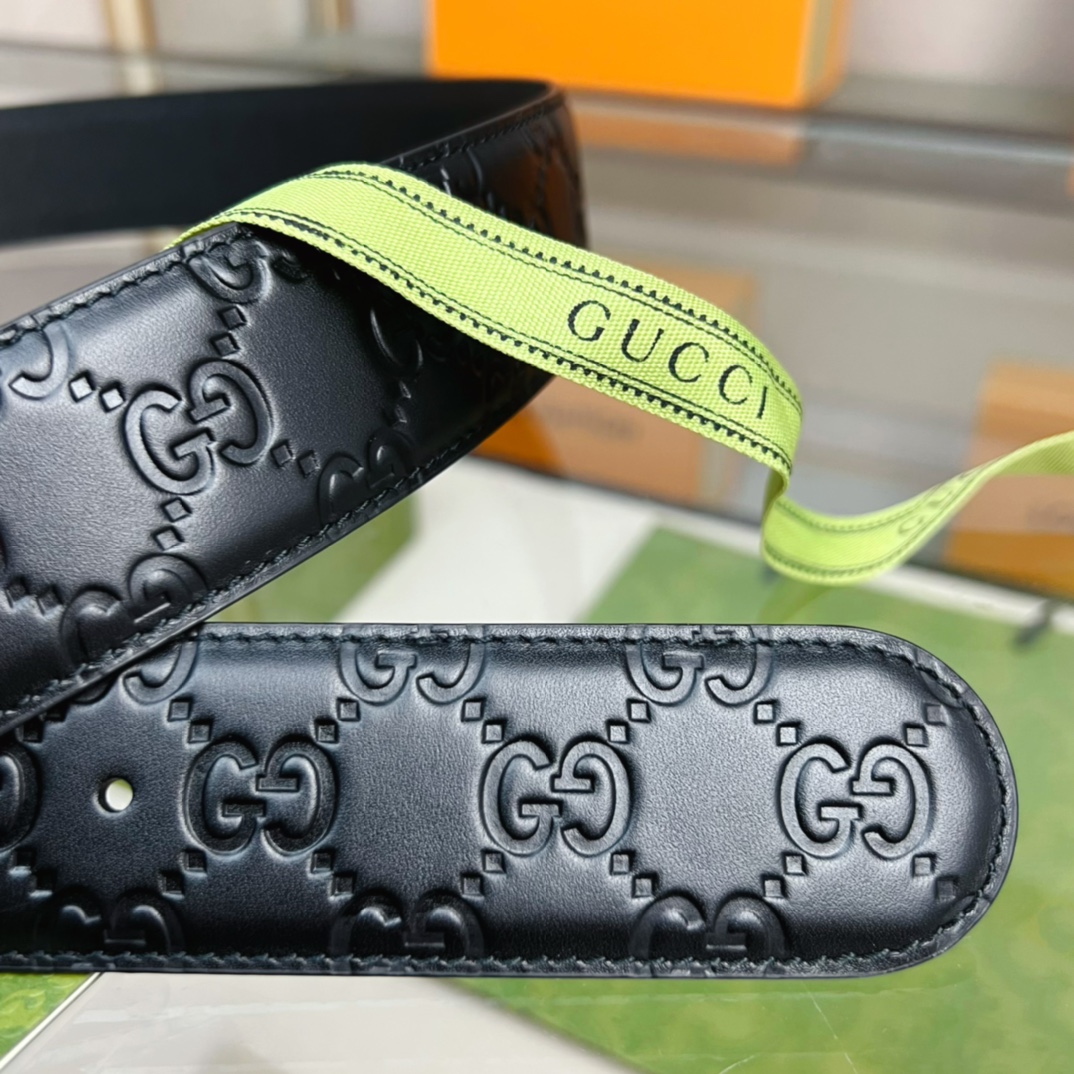 Gvc*1 GG Marmont Reversible Belt Black