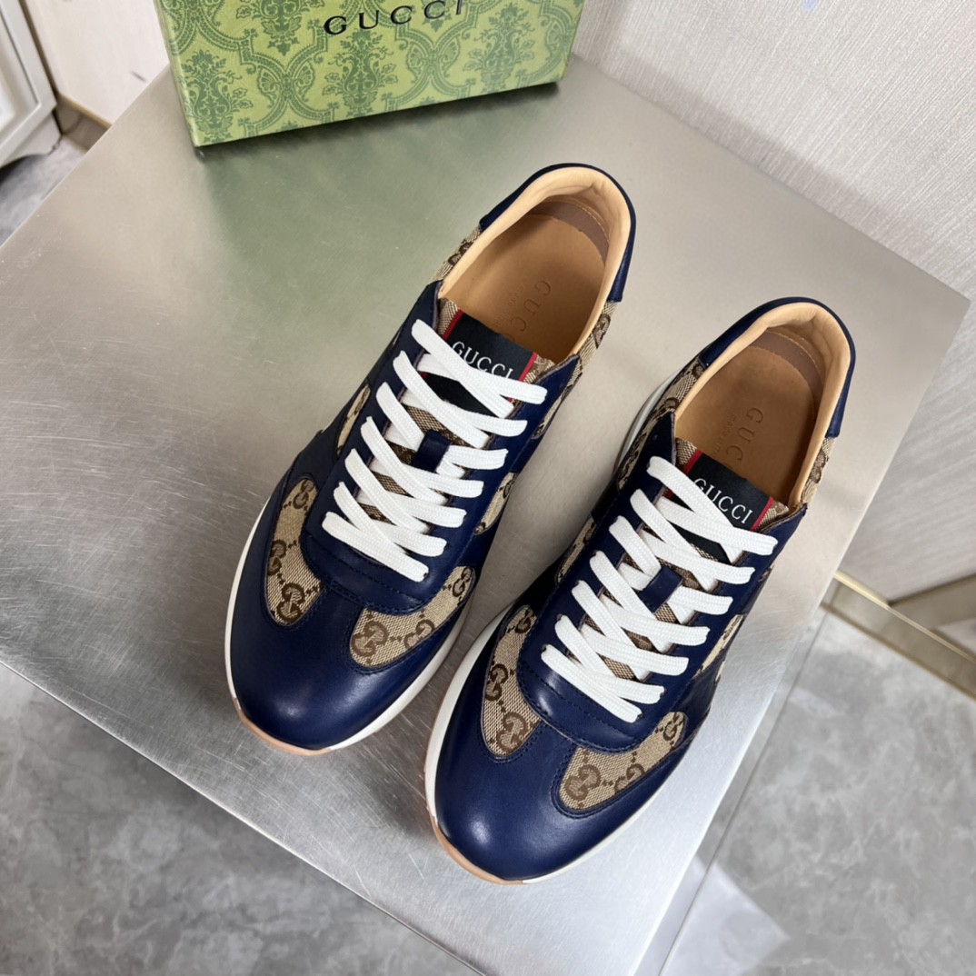 Gvc*1 Men’s GG Sneakers Blue For Men ‎675840