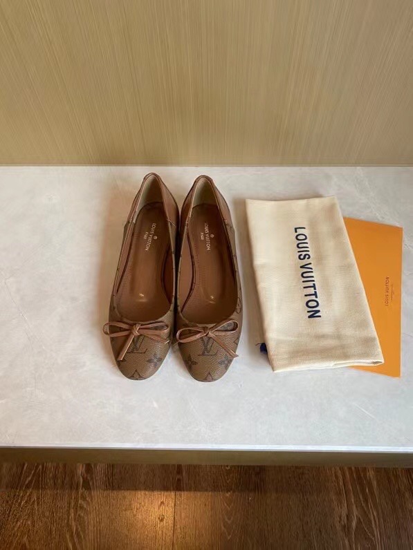 L0vis Vvtt0n Women’s Joy Ballerina Brown For Women LV