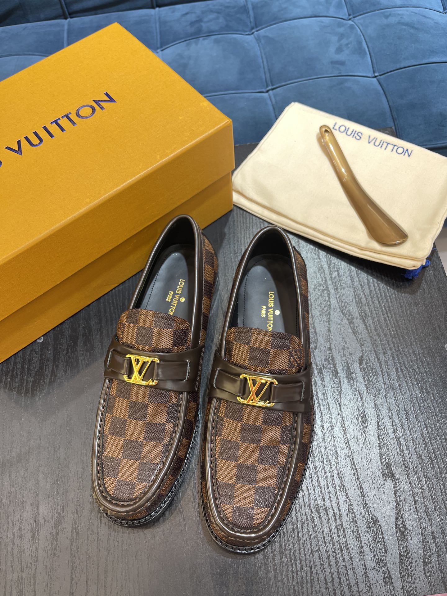 L0vis Vuittion Major Loafer Brown For Men LV
