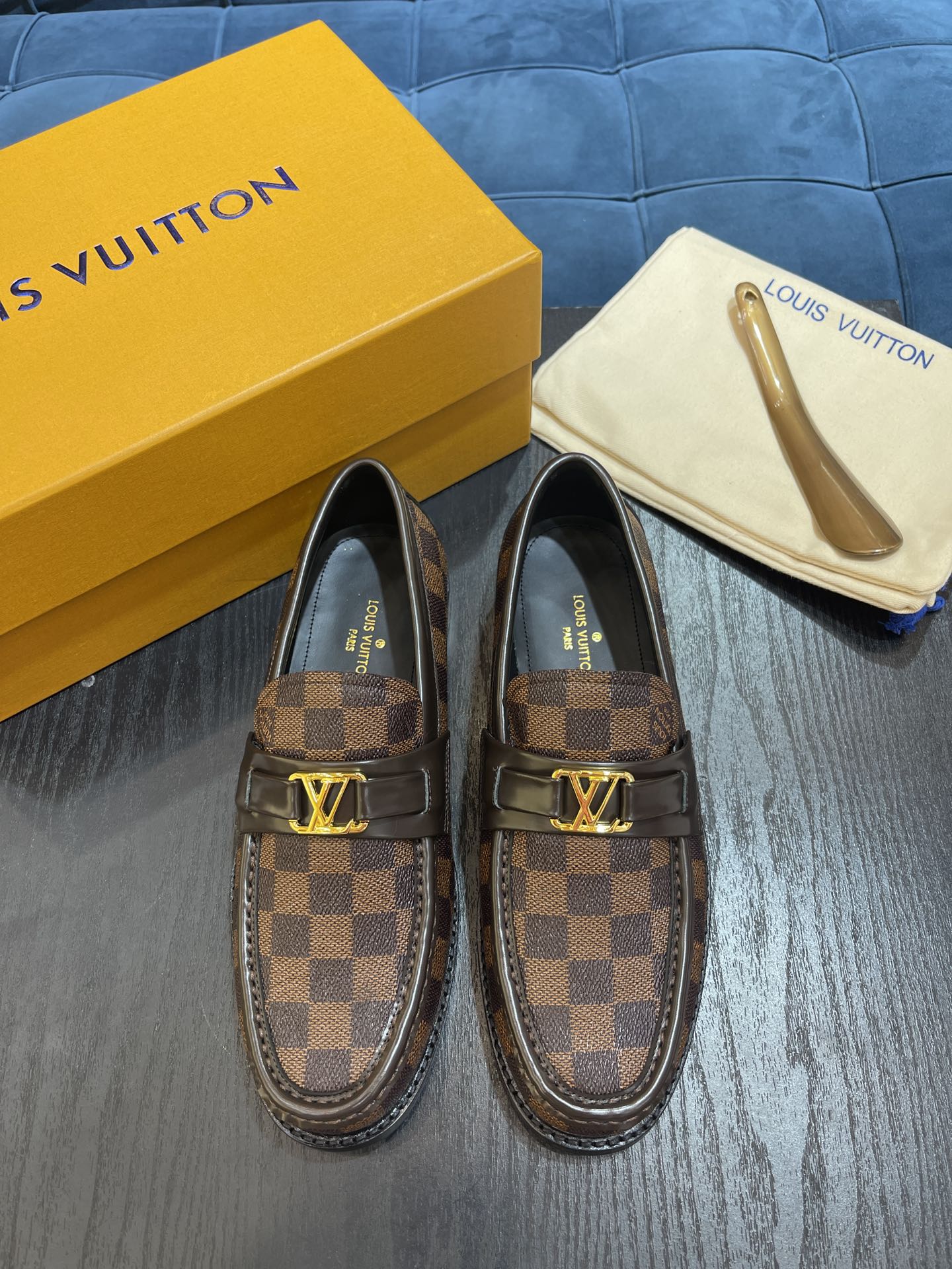 L0vis Vuittion Major Loafer Brown For Men LV