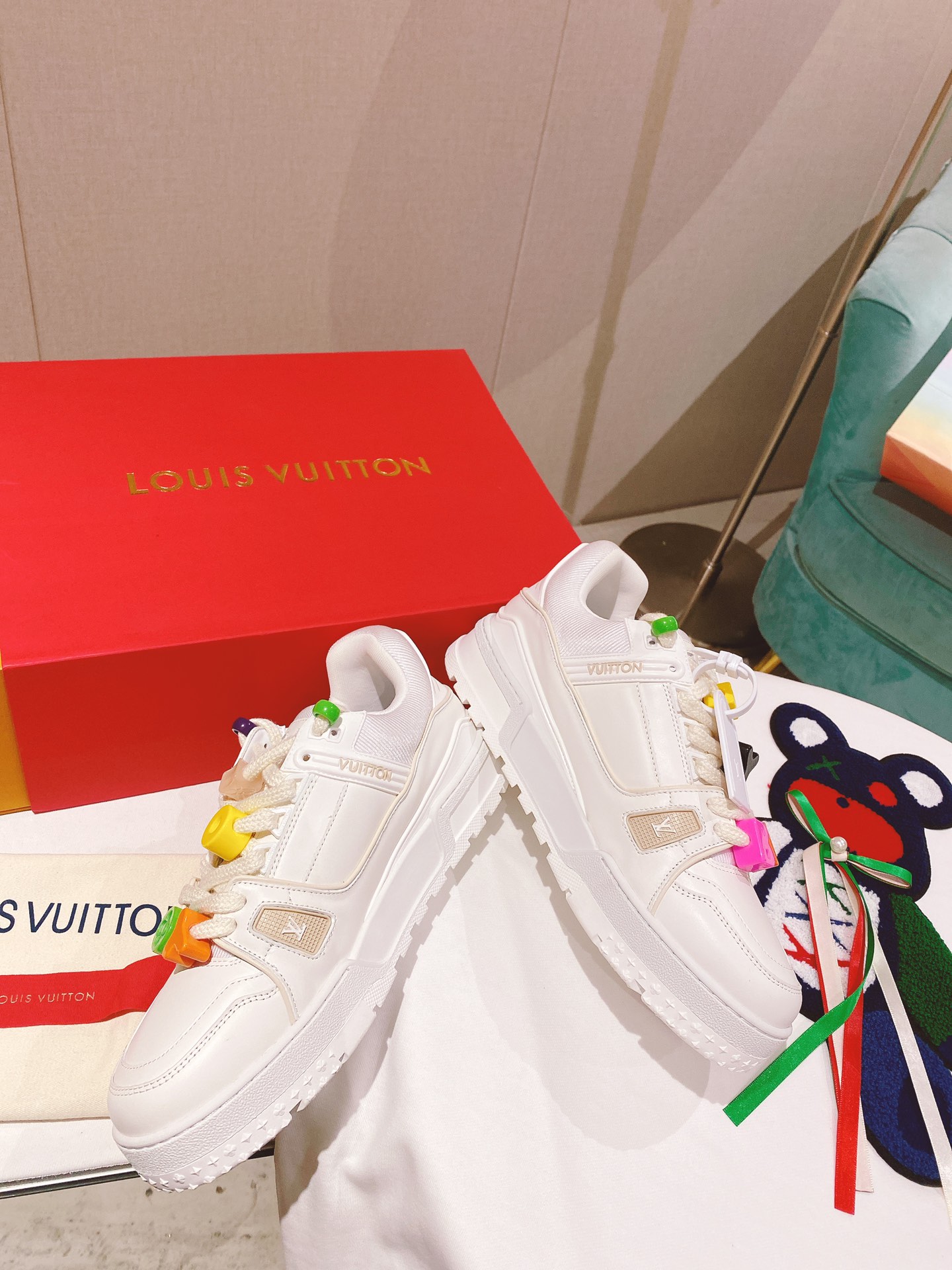 L0vis Vvtt0n Women’s LV Trainer Sneaker White For Women LV