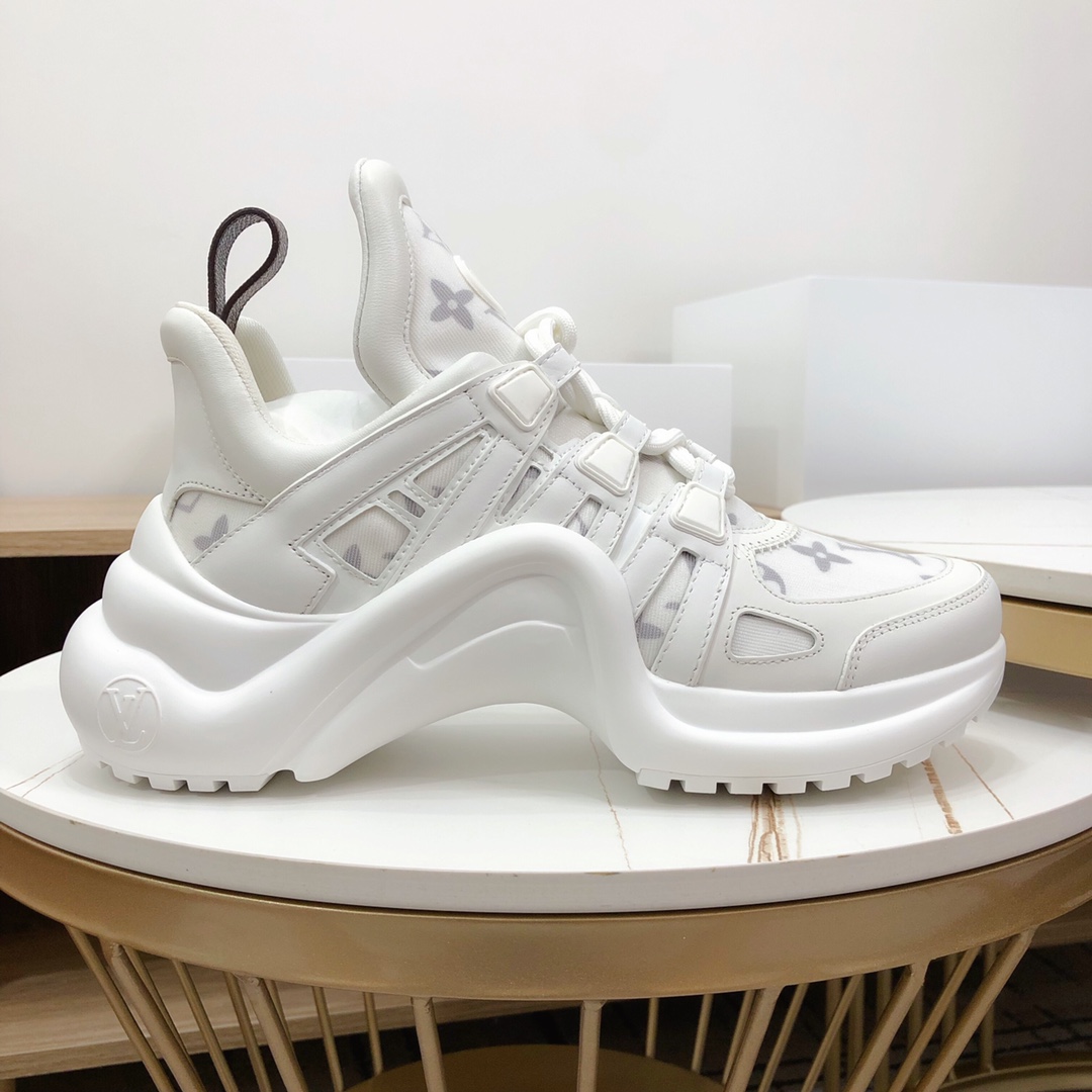 L0vis Vvtt0n Women’s LV Archlight Sneaker White For Women LV