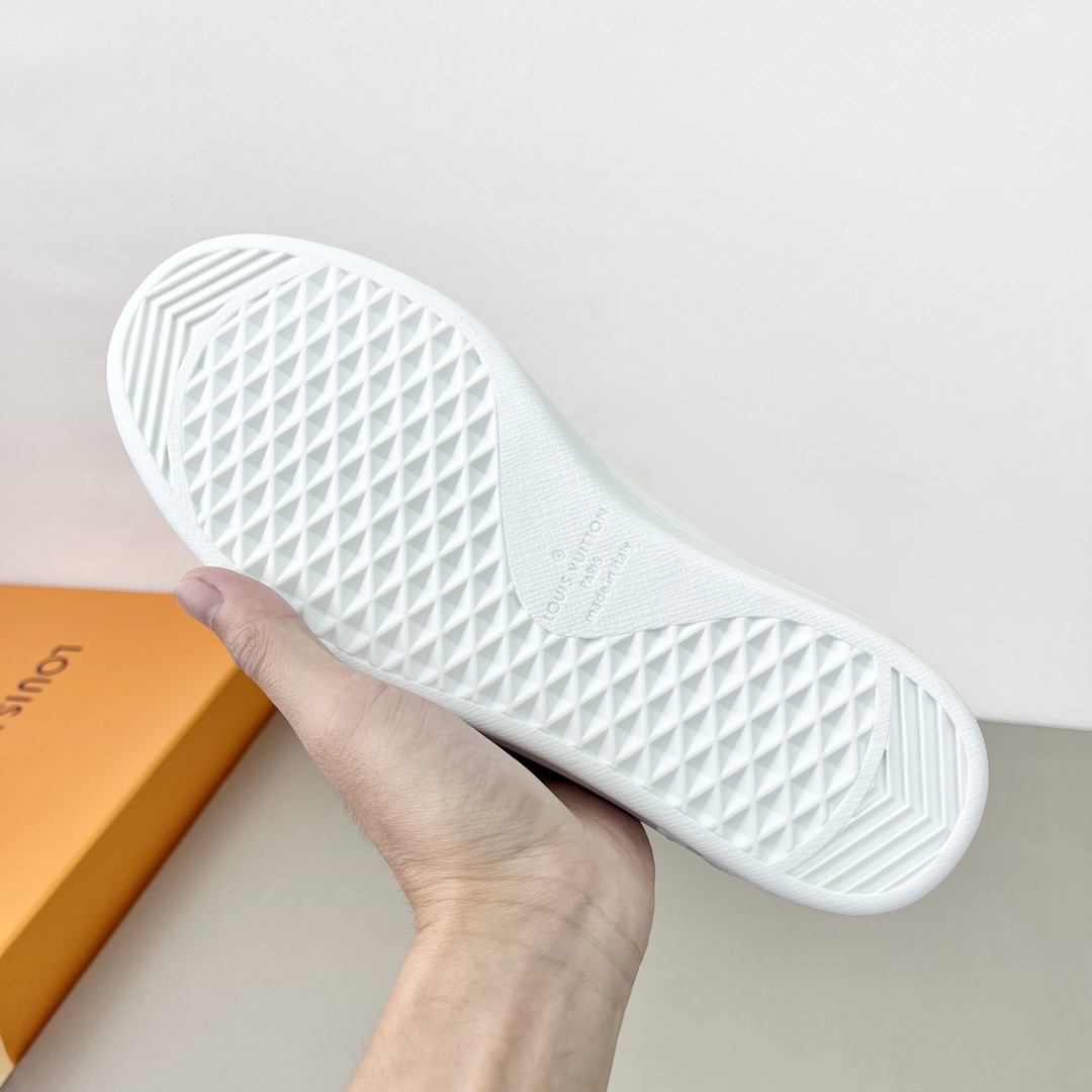 L0vis Vuittion Luxembourg Samothrace Sneaker White For Men LV