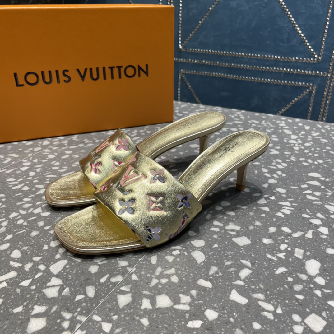 L0vis Vvtt0n Women’s Revival Mule Gold For Women LV