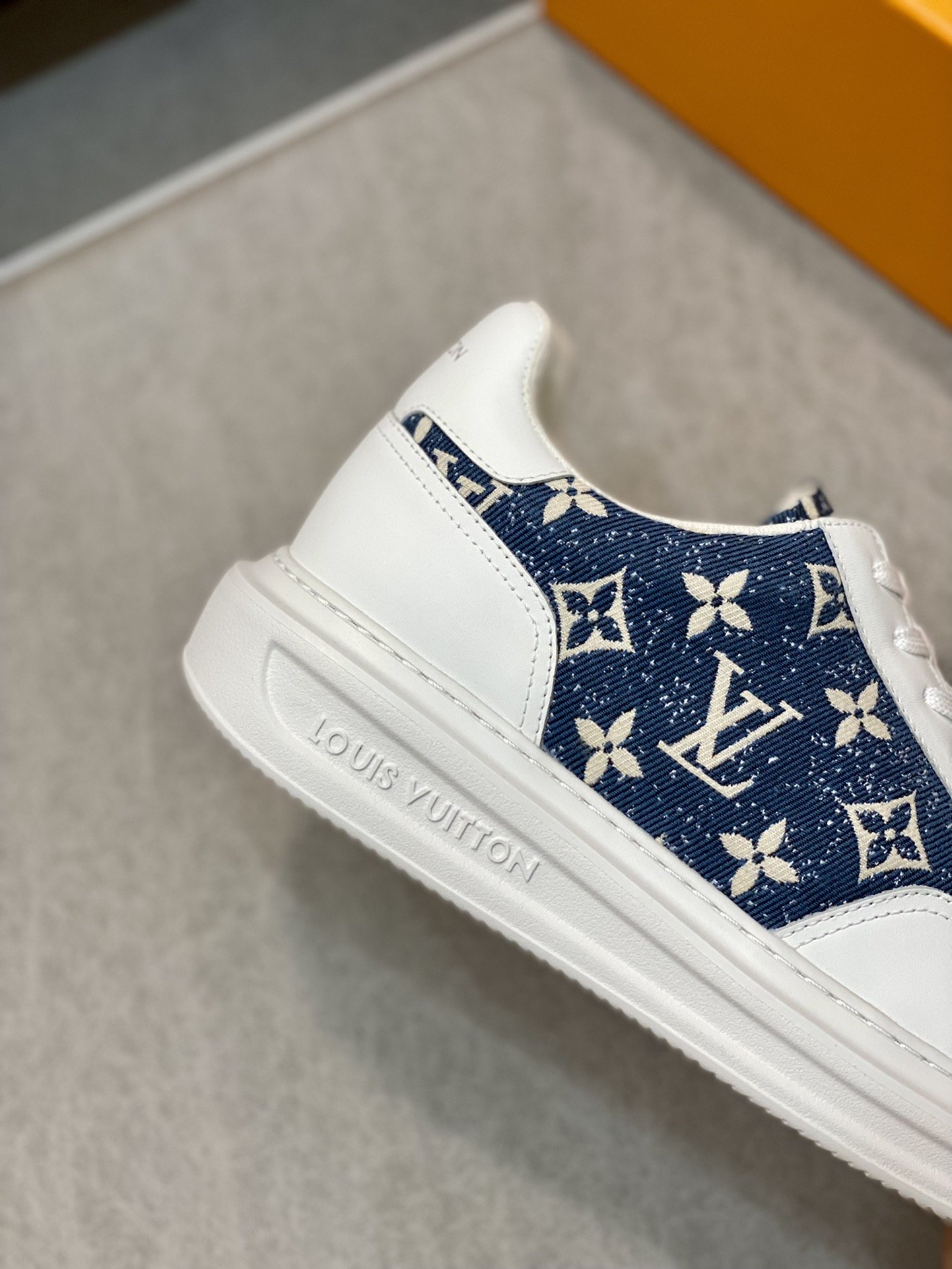 L0vis Vuittion Beverly Hills Sneaker Blue For Men LV