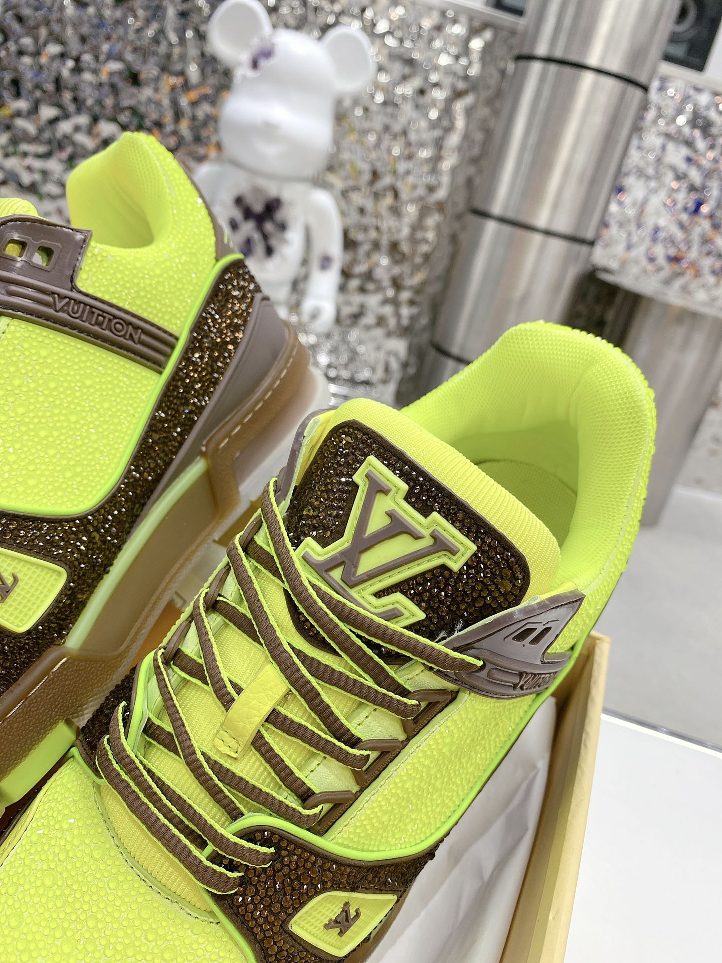 L0vis Vvtt0n Women’s LV Trainers Yellow For Women LV