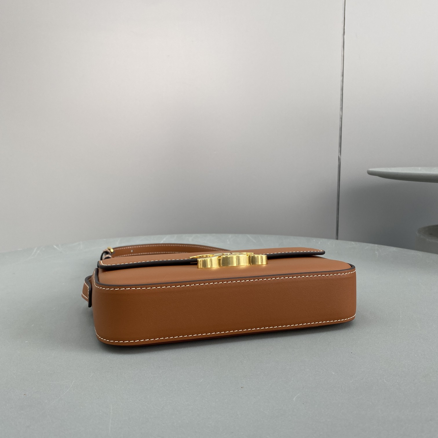 Ce1i*e Triomphe Shoulder Bag Brown For Women 8in/20cm 194143BFN.04LU