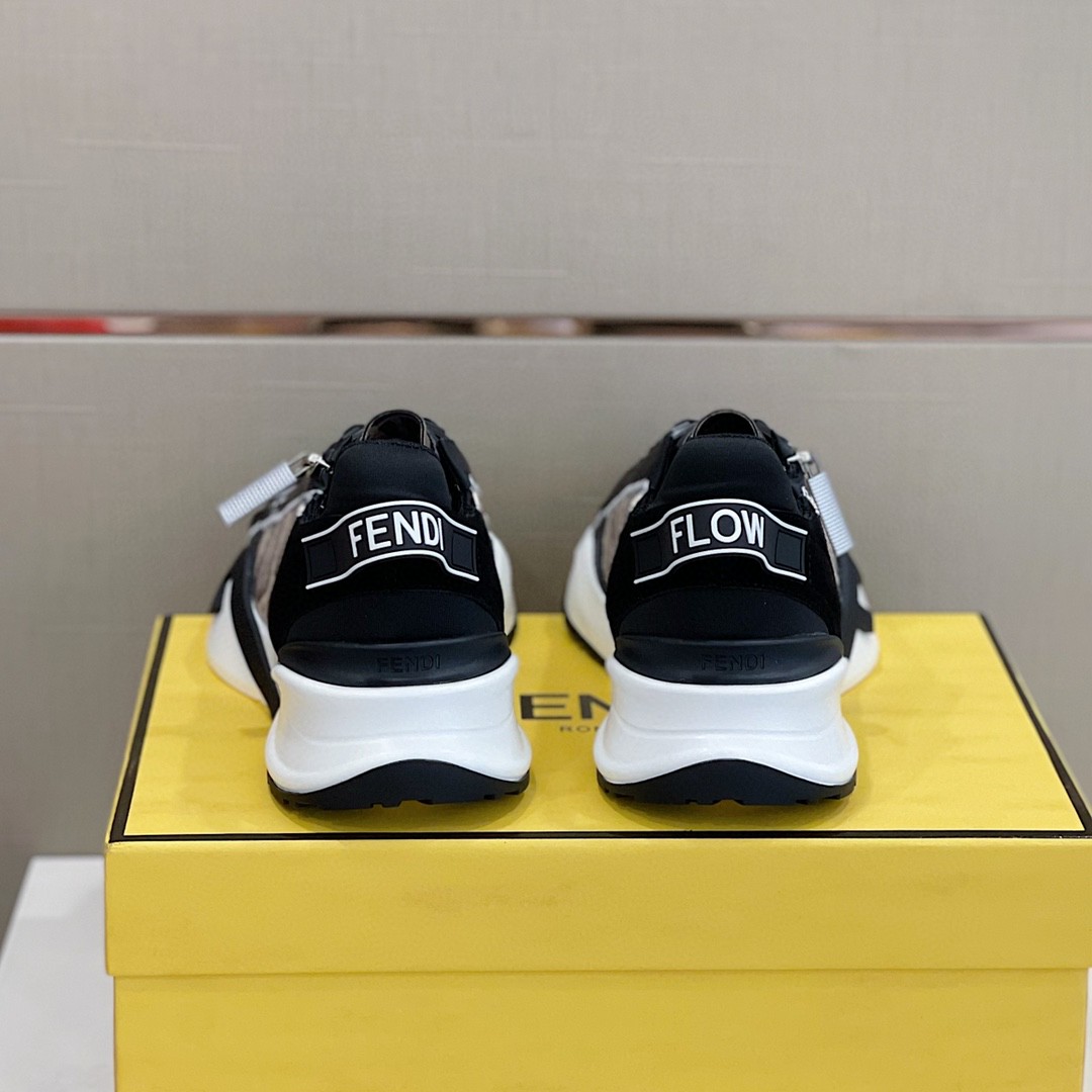 F**di Flow Sneakers Black For Men