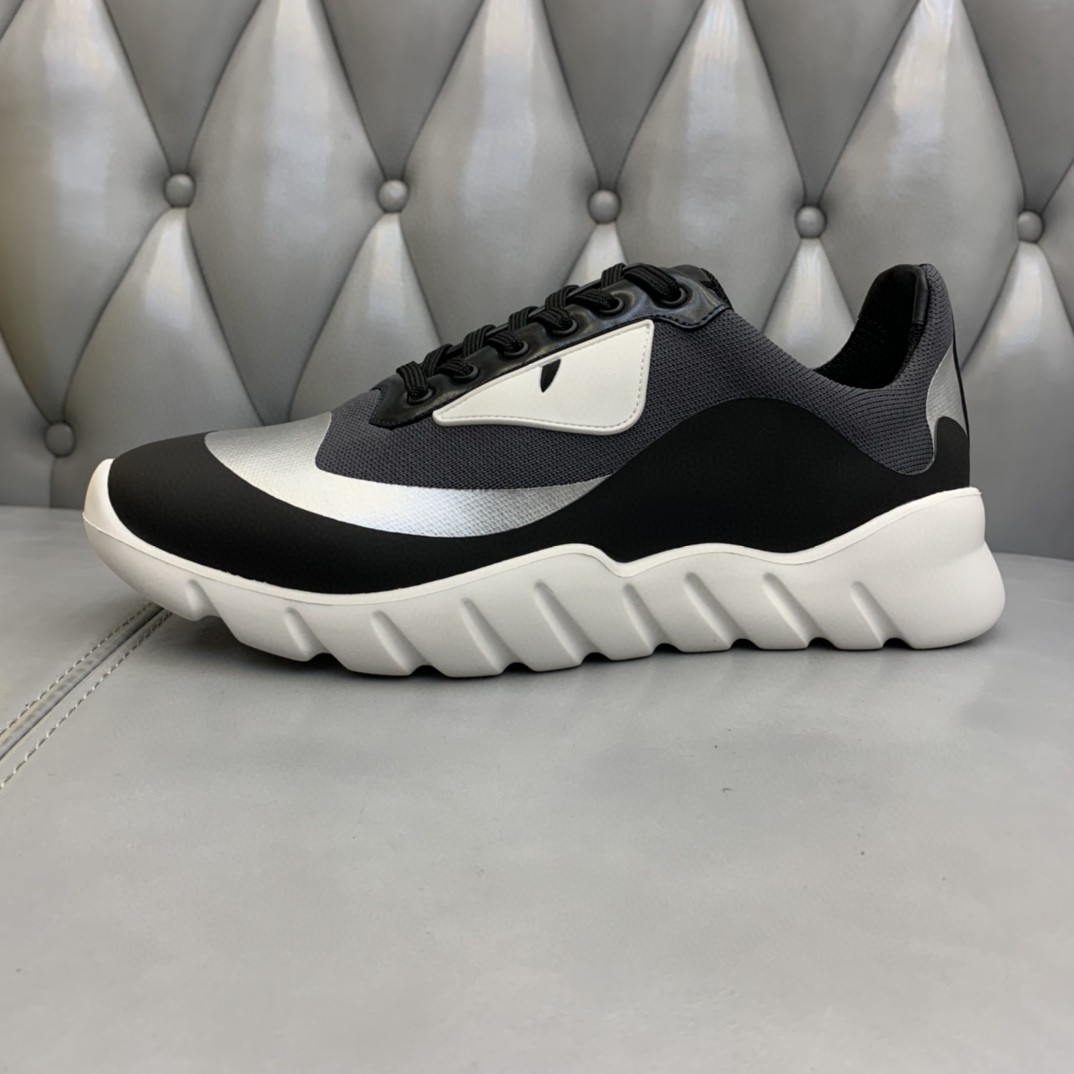 F**di Force Low Tops Sneakers Grey For Men