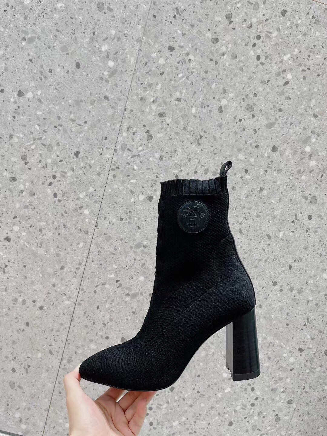 H**me5 Volver 90 Ankle Boots Black For Women 3.5in/9cm H192035Z 02370