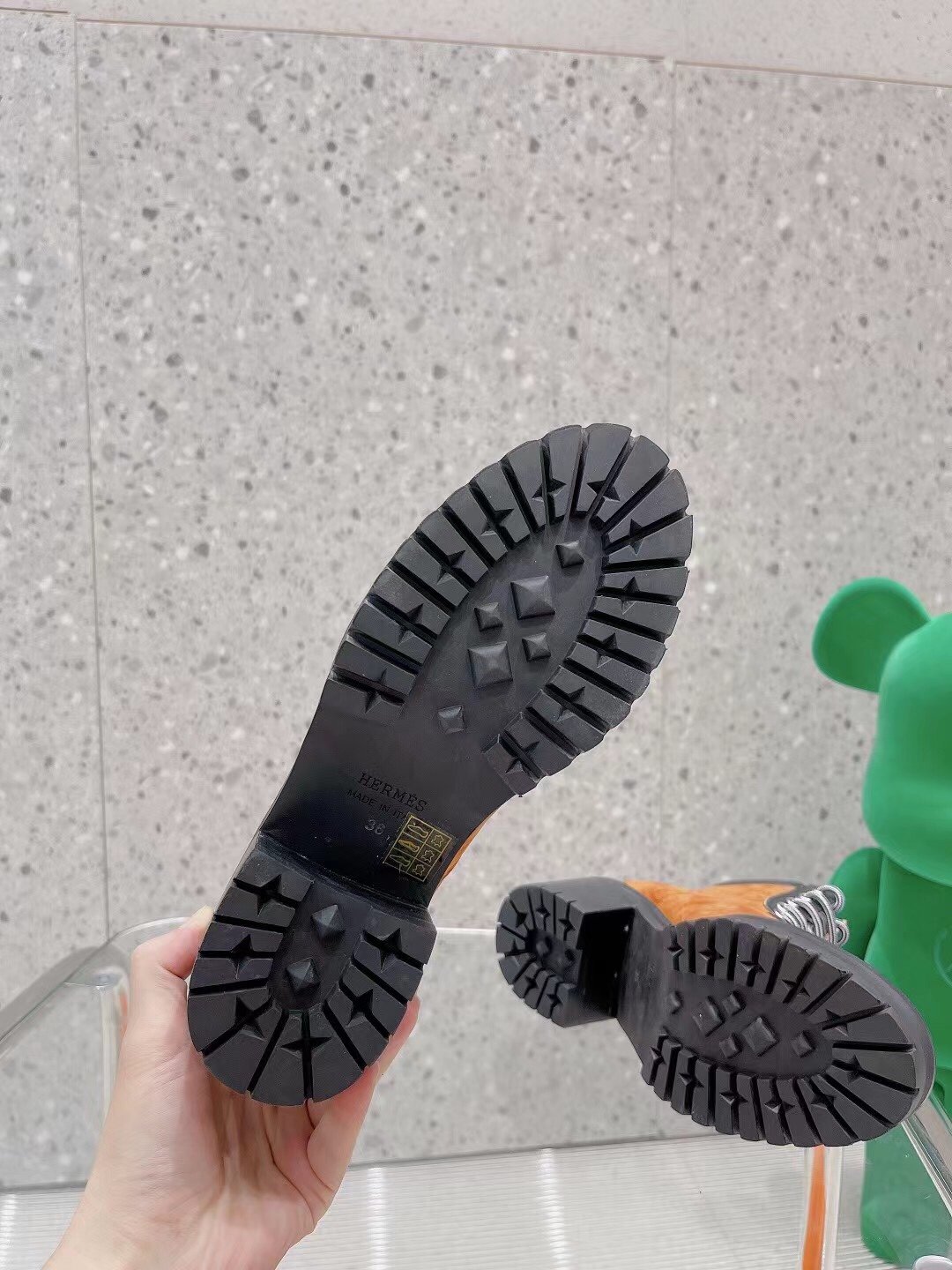 H**me5 Bridge Ankle Boots Brown For Women H202130Z Y4385