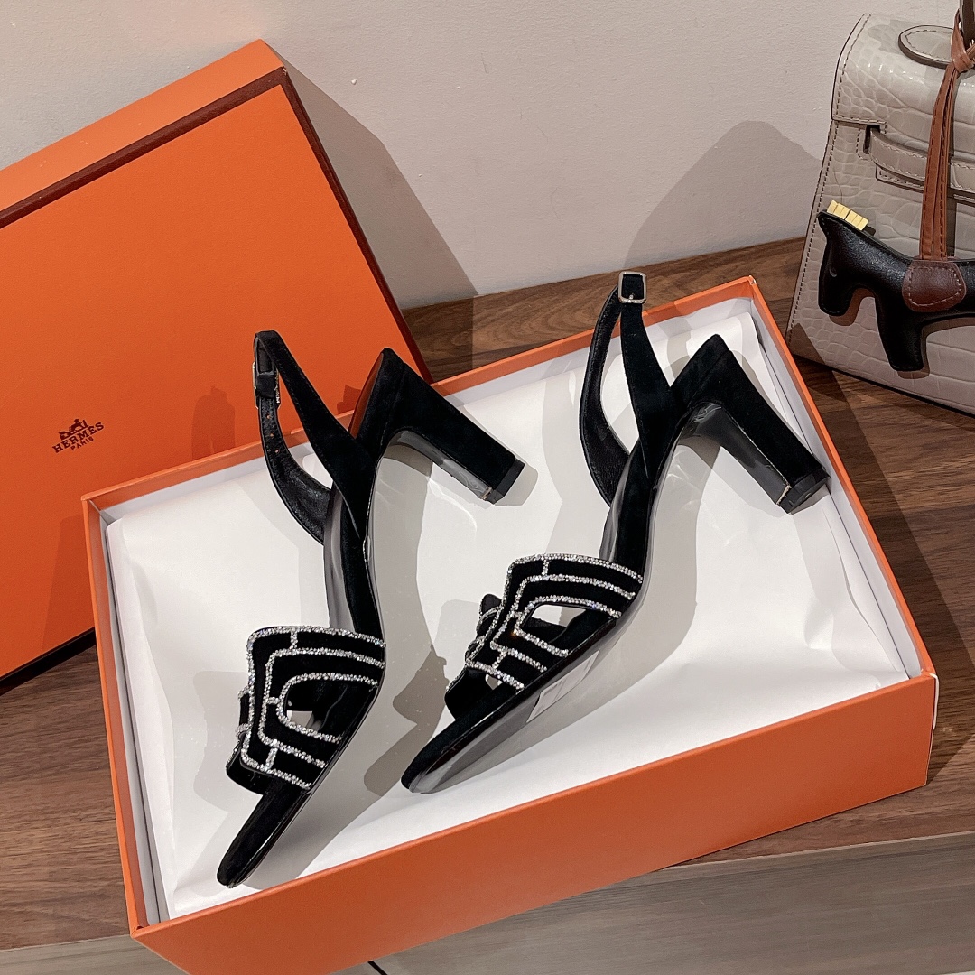 H**me5 Premiere Sandal Black For Women 2.7in/7cm