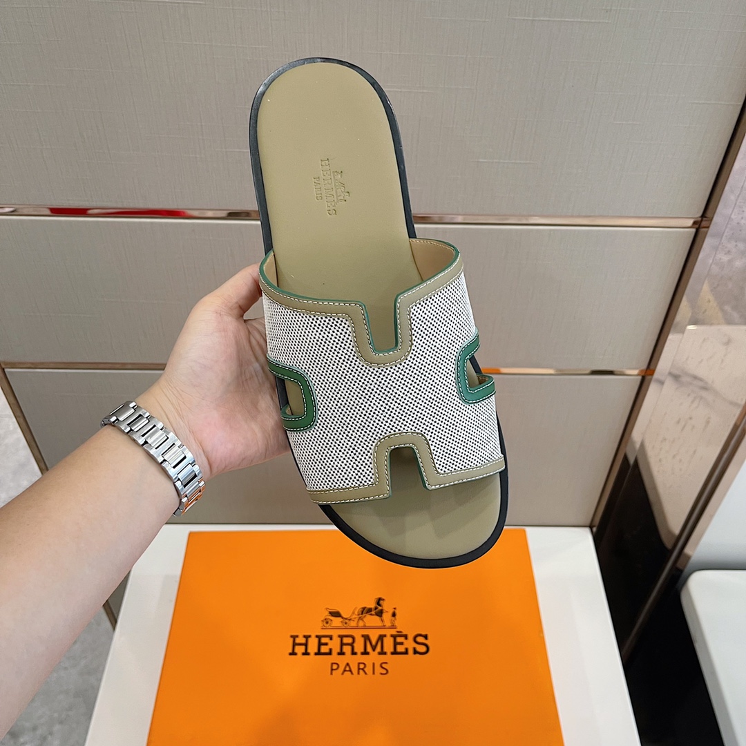 H**me5 Izmir Sandal Grey And Beige For Men