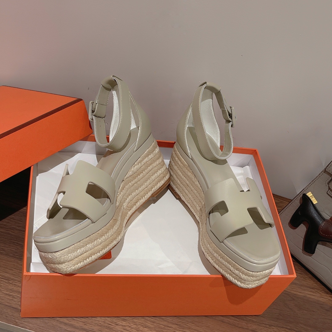 H**me5 Doll 40 Espadrilles Dark White For Women 1.6in/4cm