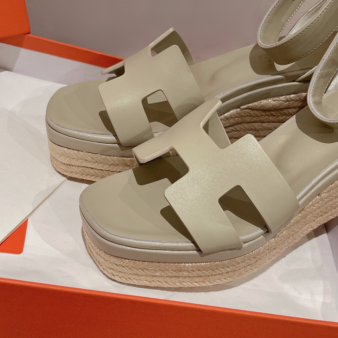 H**me5 Doll 40 Espadrilles Dark White For Women 1.6in/4cm