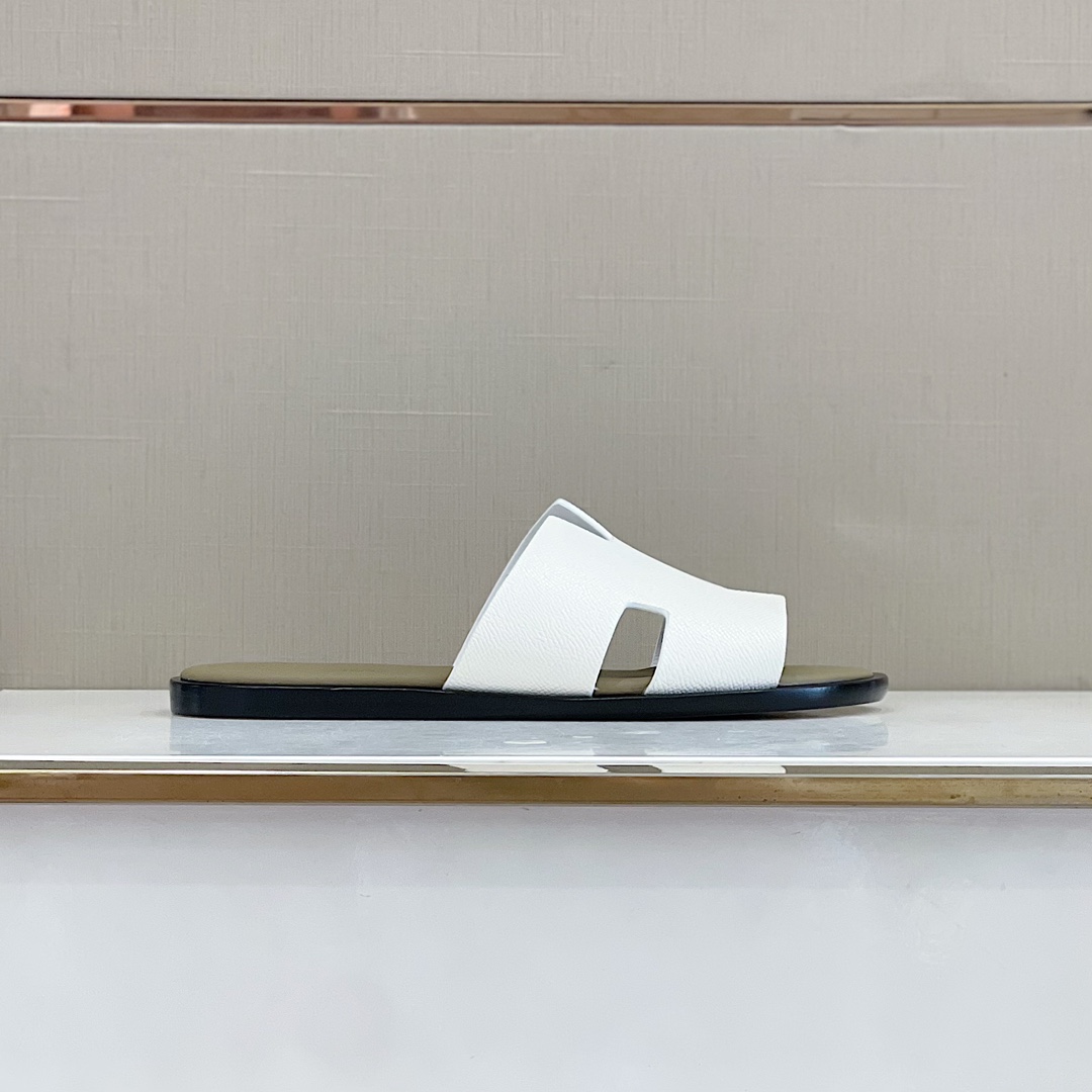 H**me5 Izmir Sandal White And Beige For Men H221824ZHF8420