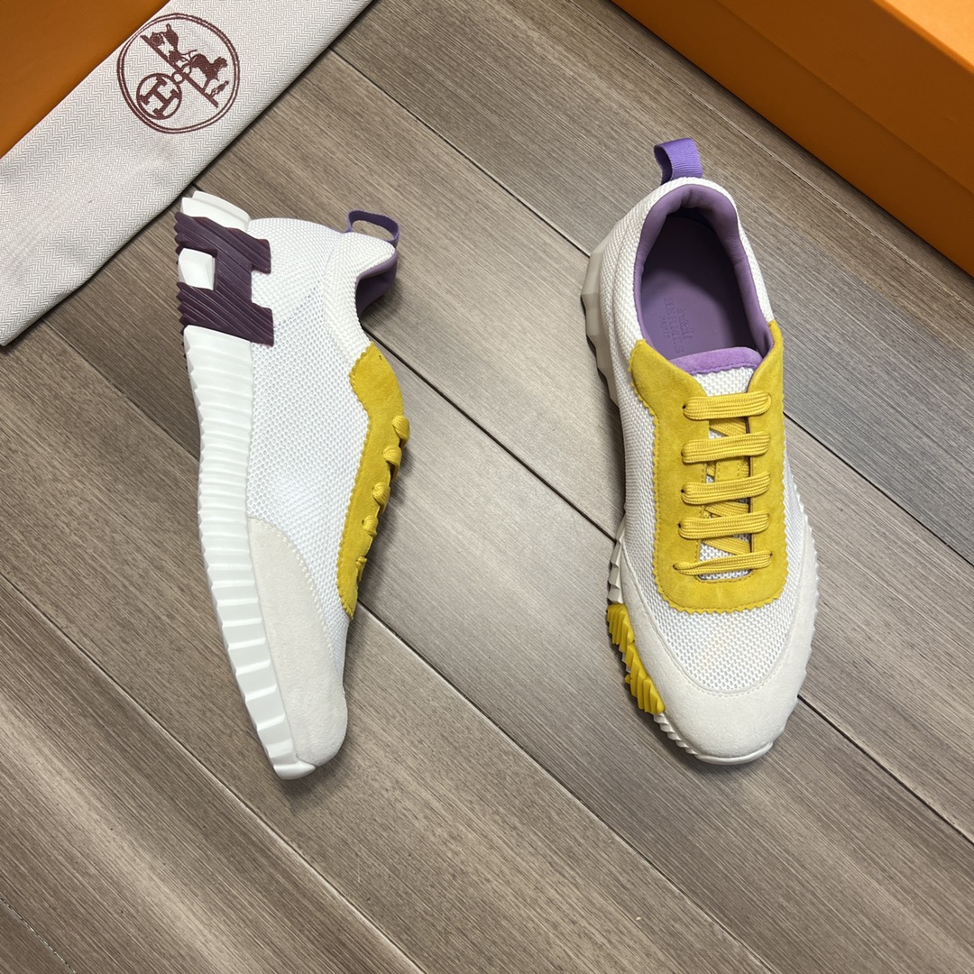 H**me5 Bouncing Sneakers Yellow For Men