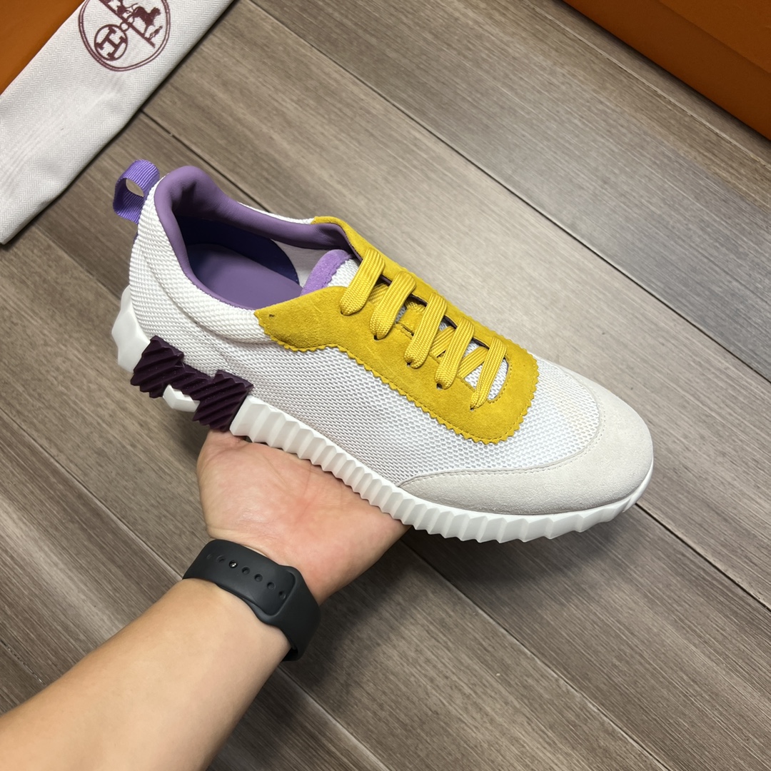 H**me5 Bouncing Sneakers Yellow For Men