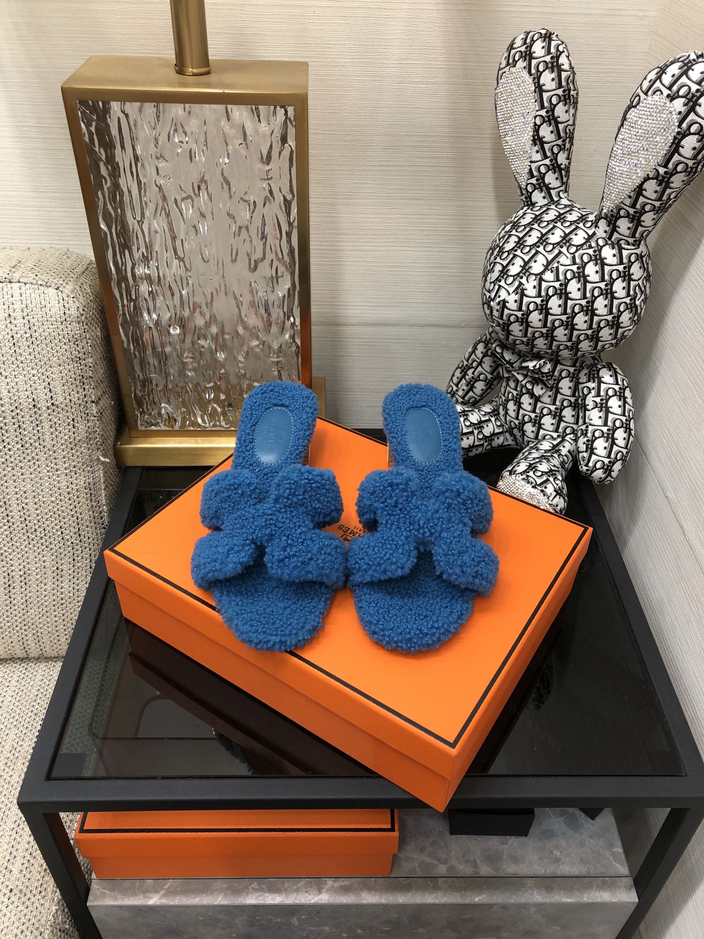 H**me5 Oasis Sandal Blue For Women 1.97in/5cm