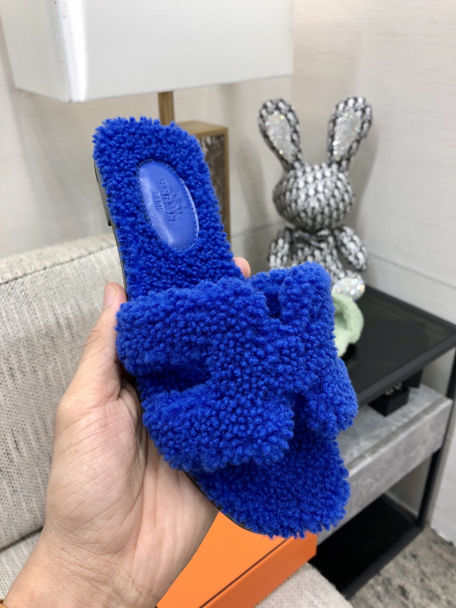 H**me5 Oran Sandal Dark Blue For Women