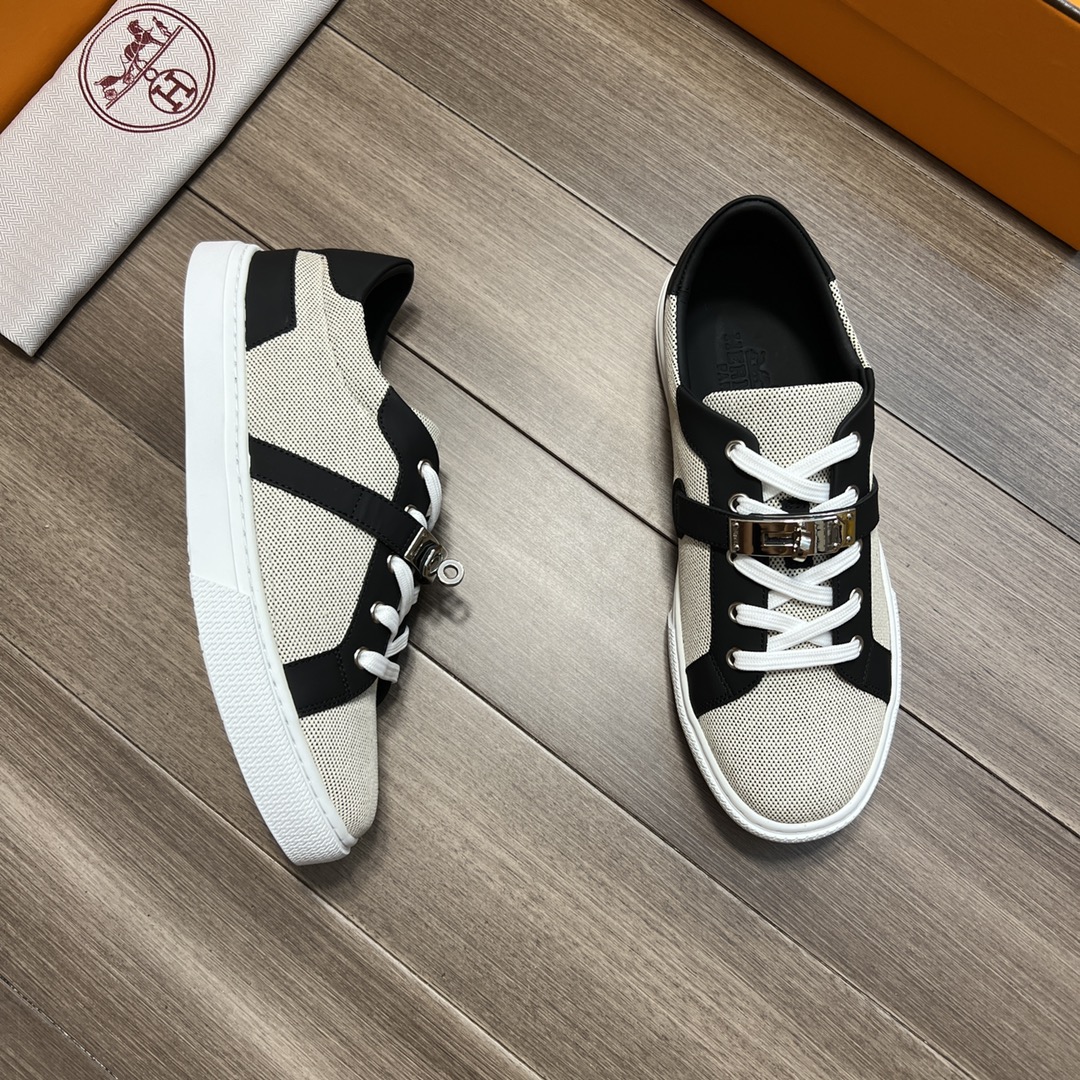 H**me5 Casual Sneakers Gray And Black For Men