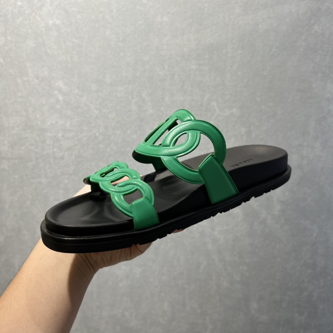 H**me5 Extra Sandals Green For Men