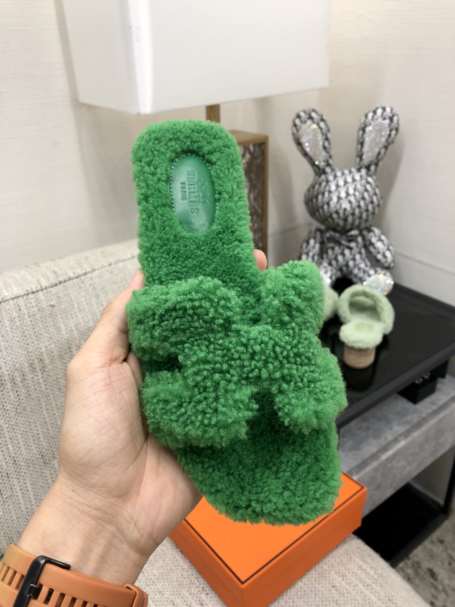 H**me5 Oran Sandal Green For Women