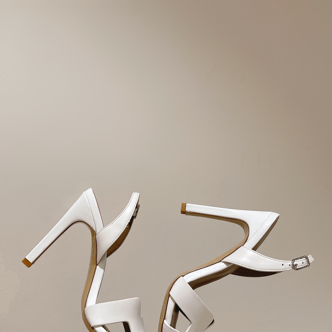 H**me5 Ella Sandal Bright White For Women 4.1in/10.5cm